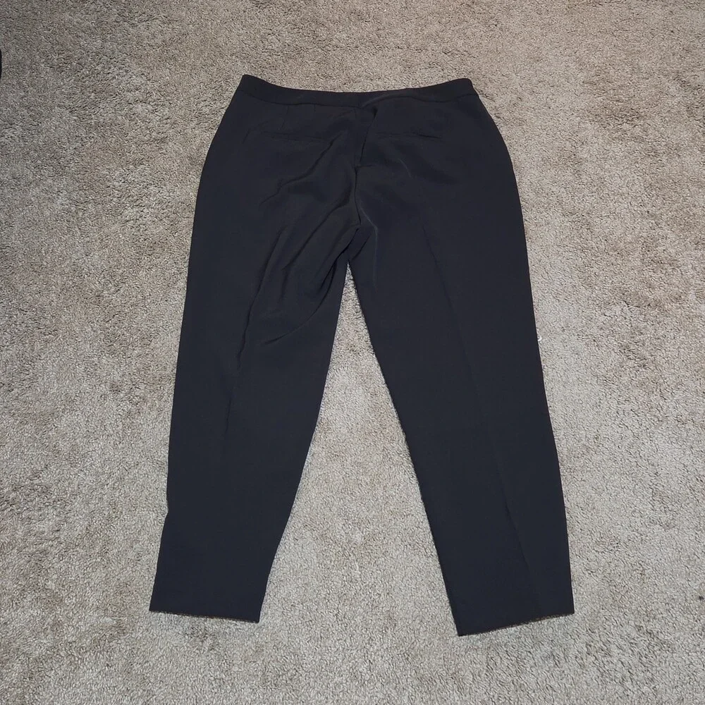 Zac & Rachel Black Dress Pants 14 Pleated Pocket Stretch Career NWOT - Picture 16 of 16